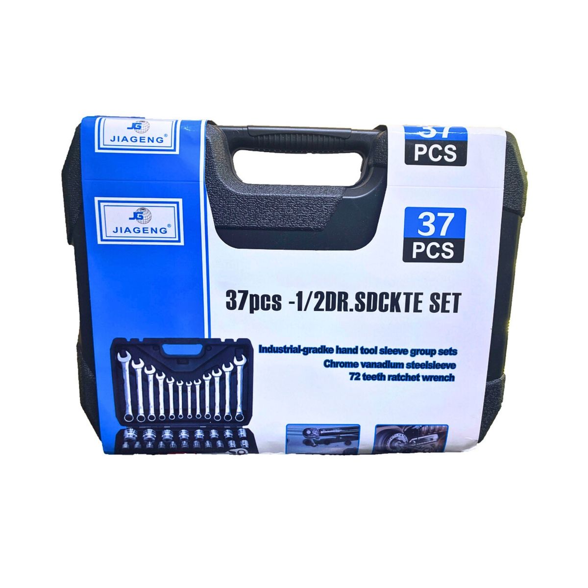 GENERICO - Set Juego De Llaves 37 Piezas Herramientas Varias