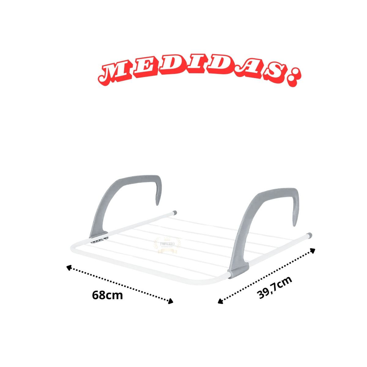 GENERICO - Colgador Tendedero De Ropa Plegable Portatil