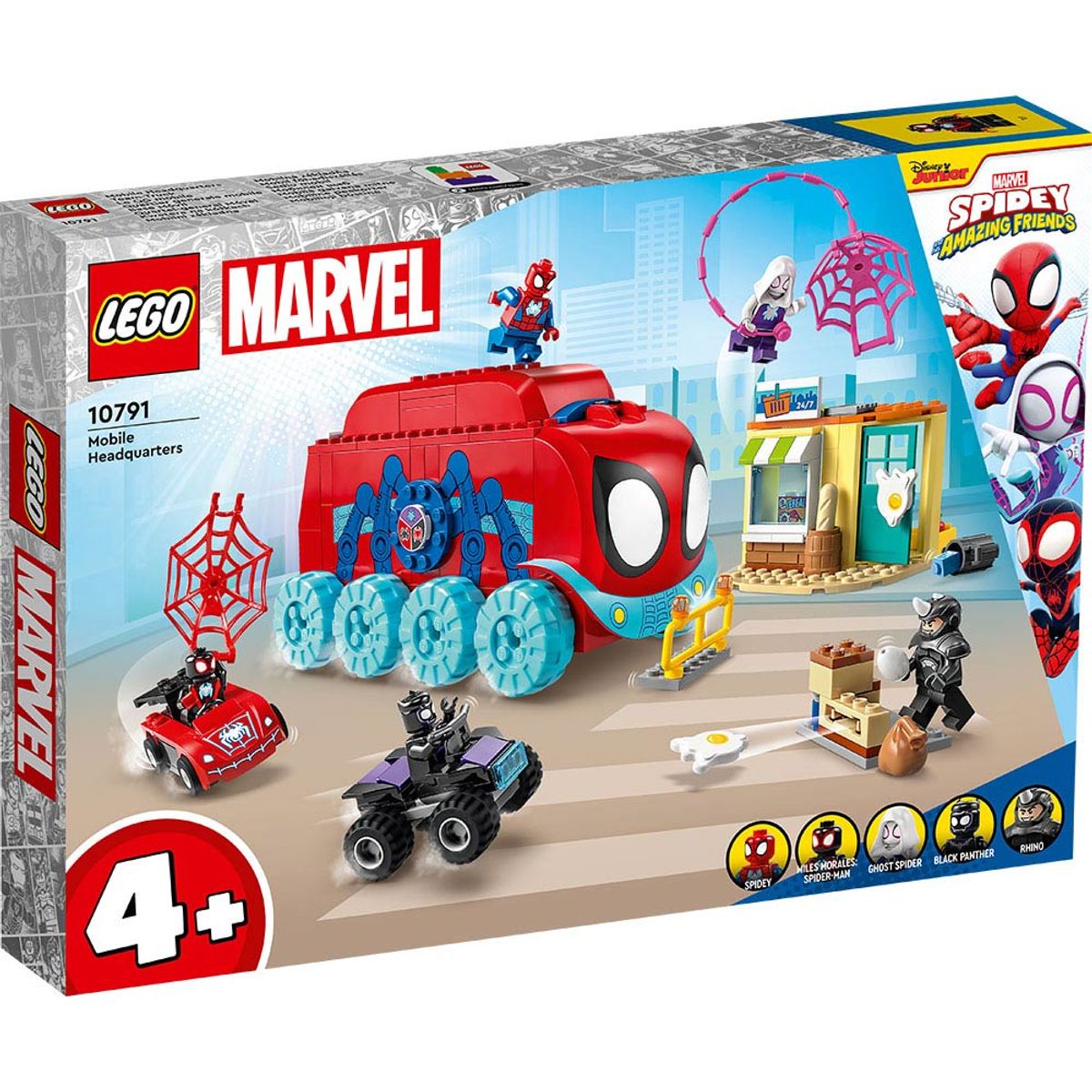 LEGO - Lego 10791 Base Móvil Del Equipo Spidey