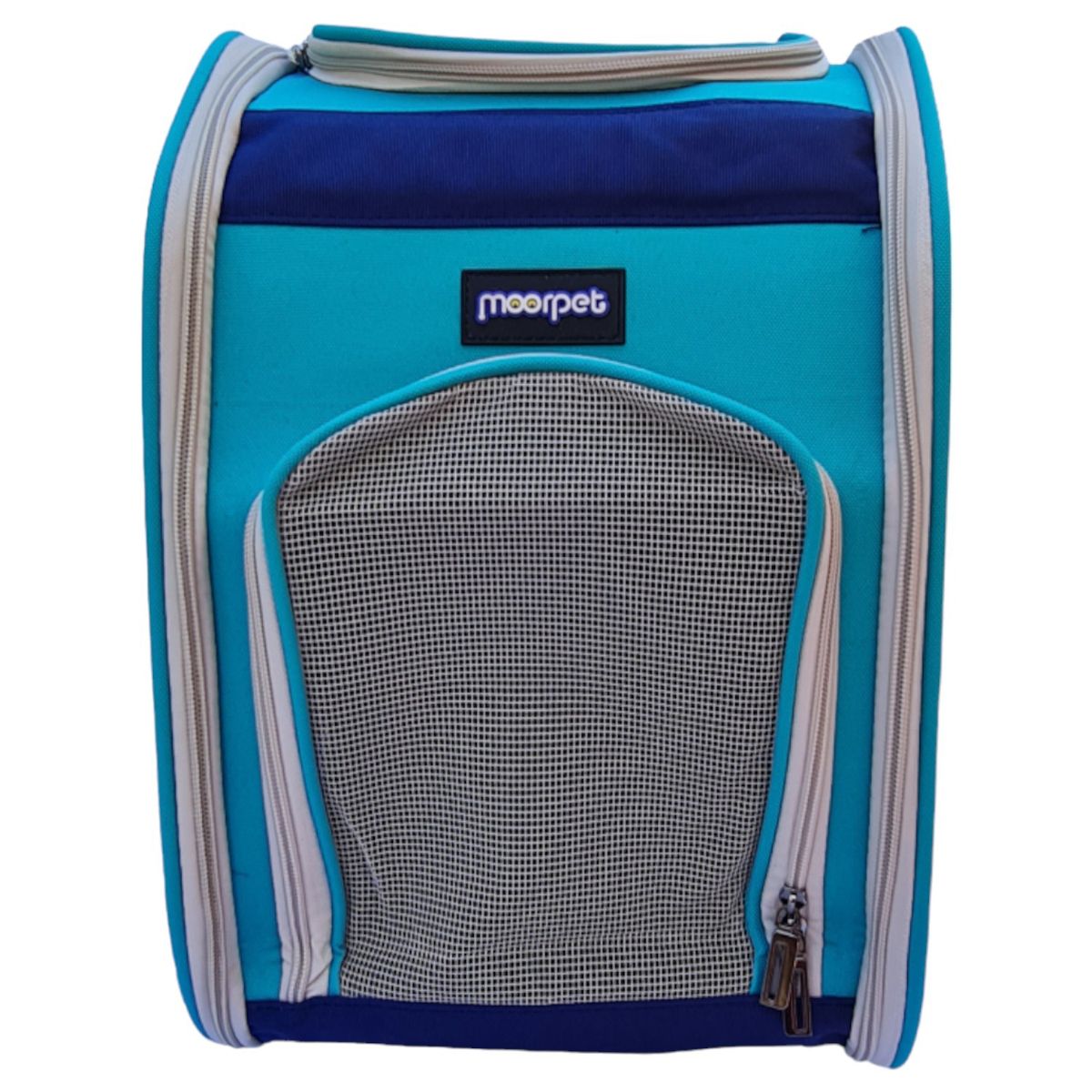 GENERICO - Bolso Trekking Transportador para mascotas Celeste