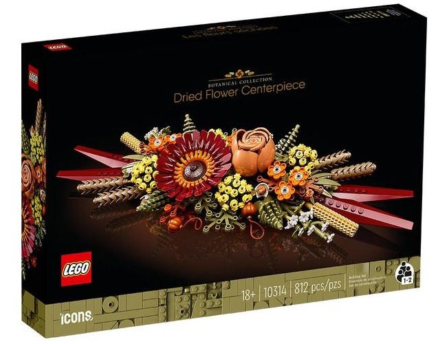 LEGO 10314 CENTRO DE FLORES SECAS