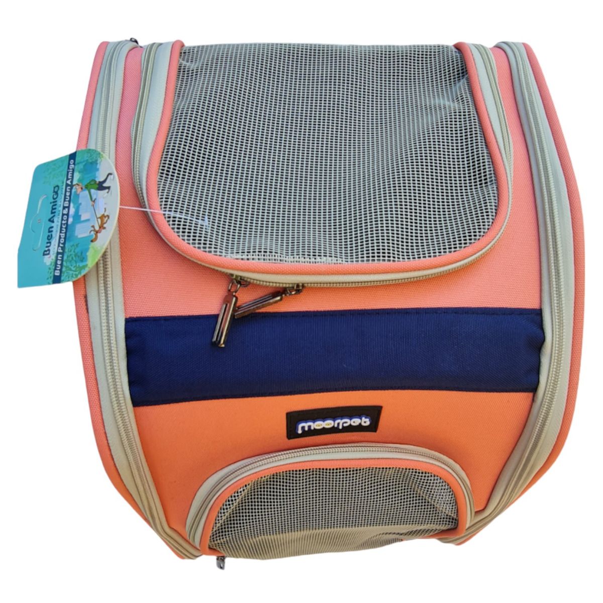 GENERICO - Bolso Trekking Transportador para mascotas Rosado