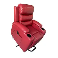 ECOMUSO - BERGERE BIG BOSS MASAJE Y ELEVACION RECLINABLE ELECTRICO