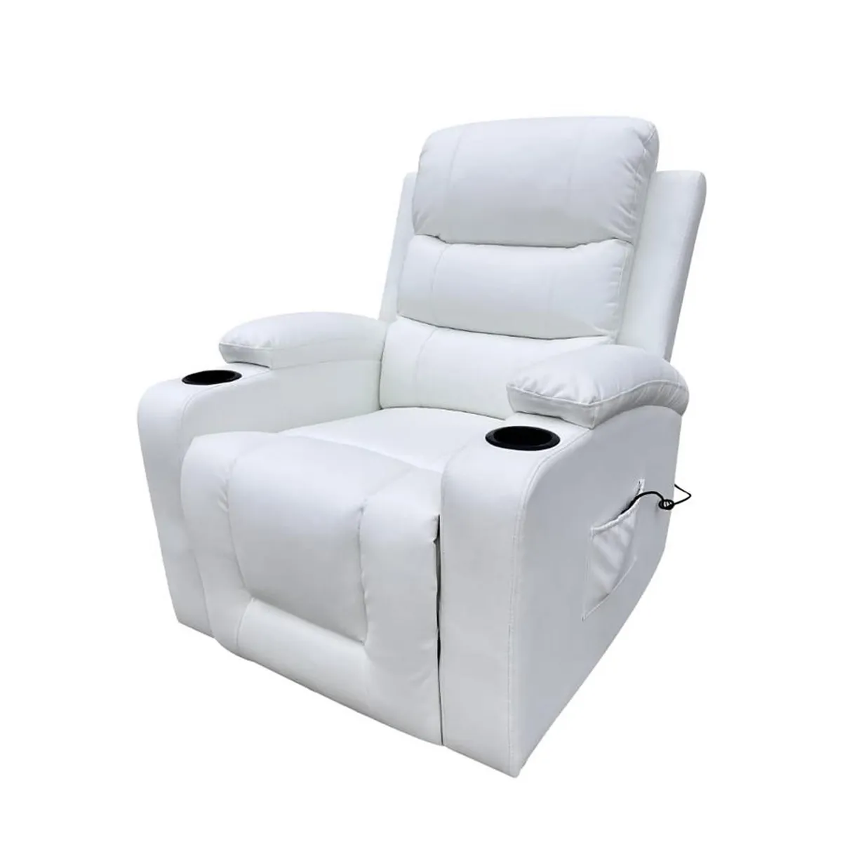 ECOMUSO - BERGERE BIG BOSS MASAJE Y ELEVACION RECLINABLE ELECTRICO ECOMUSO