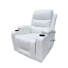 ECOMUSO - BERGERE BIG BOSS MASAJE Y ELEVACION RECLINABLE ELECTRICO