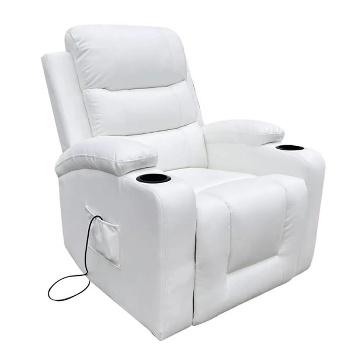 ECOMUSO - BERGERE BIG BOSS MASAJE Y ELEVACION RECLINABLE ELECTRICO ECOMUSO