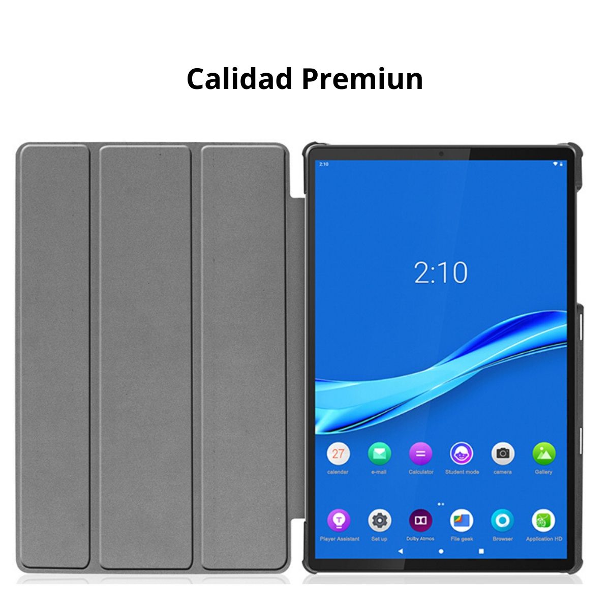 GENERICO - Funda Carcasa Para Lenovo M10 Plus FHD 2da Gen 10,3 TB-X606 Azul