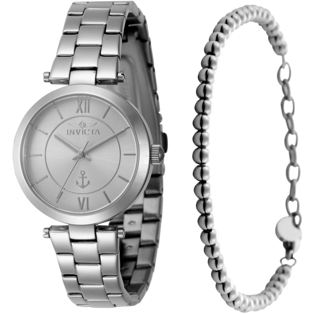 INVICTA - Reloj invicta 47261 Ocean Voyage Quartz Plata