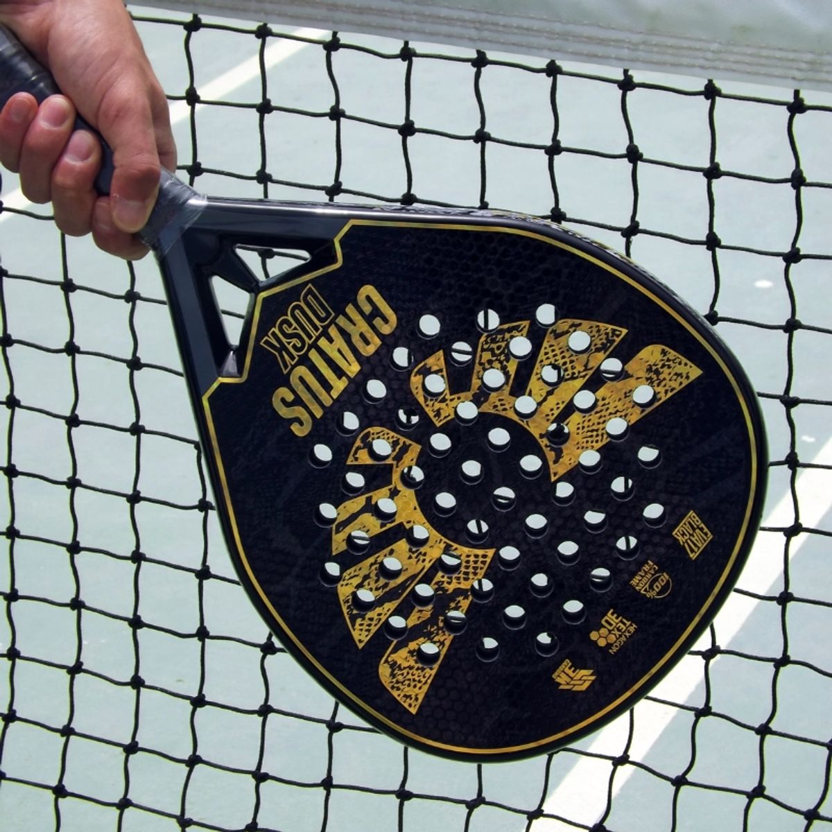 CRATUS - Pala Padel Pro- Dusk Holographic Cratus Carbono 3k Japonés