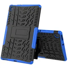 GENERICO - Carcasa Antigolpe Para Lenovo M10 Plus FHD 2da Gen 10,3 TB-X606 Azul