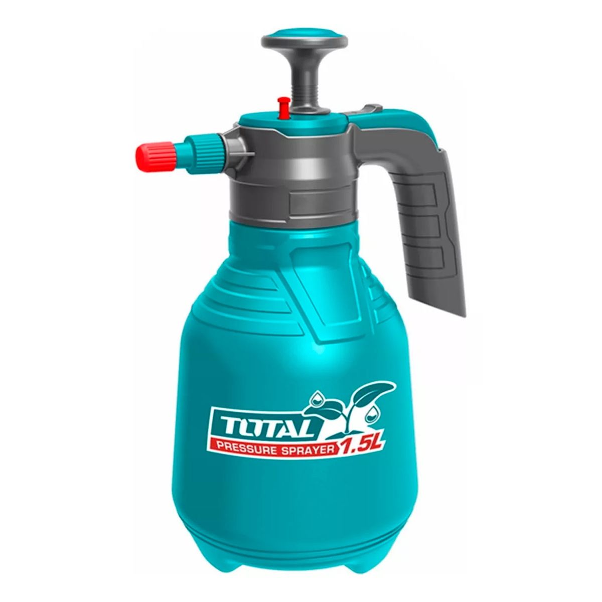 TOTAL TOOLS - Rociador Pulverizador Fumigador Manual Presion 1.5 Lts Total
