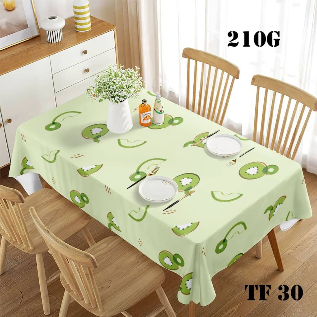 GENERICO - MANTEL IMPERMEABLE  ANTIMANCHAS GRUESO 230X140CM  TF