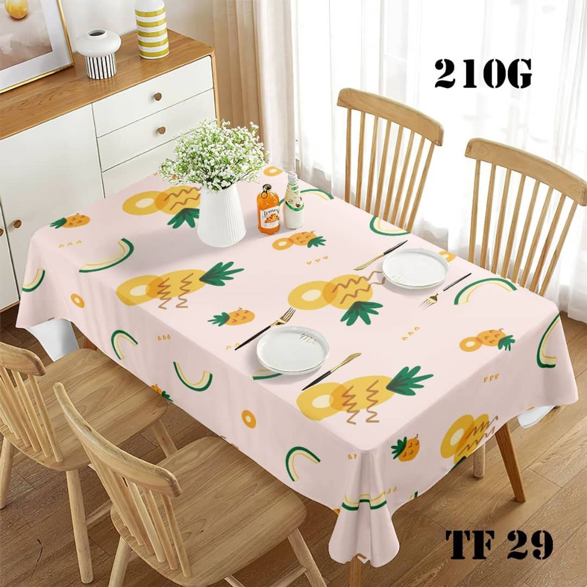 GENERICO - MANTEL IMPERMEABLE  ANTIMANCHAS GRUESO 230X140CM  TF