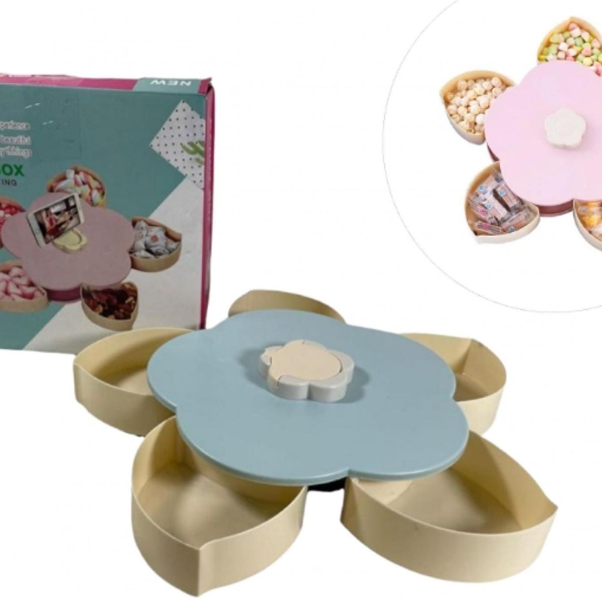 GENERICO - Flor Para Dulces Simple Rosado Porta Celular