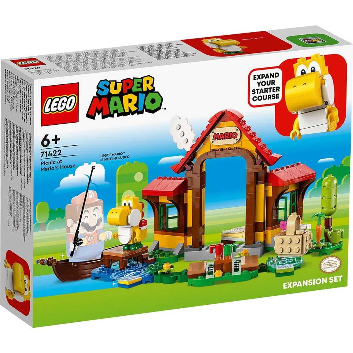 LEGO - LEGO 71422 SET DE EXPANSIÓN: DÍA DE CAMPO EN LA CASA DE MARIO