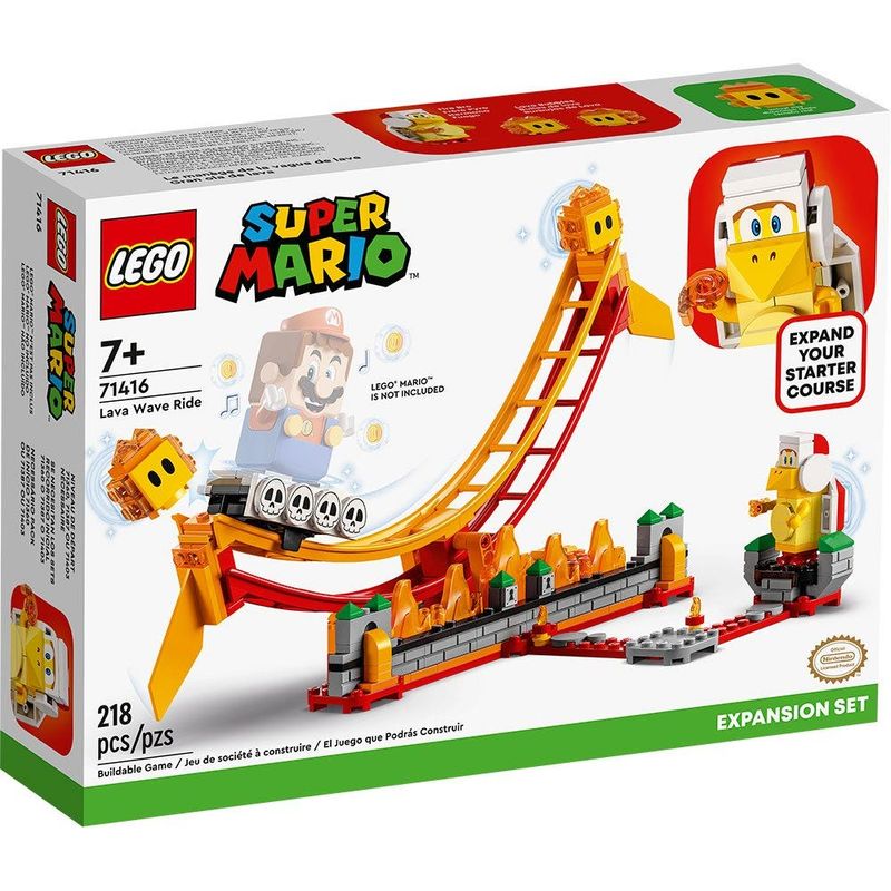 LEGO - Lego Super Mario 71416  Set De Expansión: Gran Ola De Lava