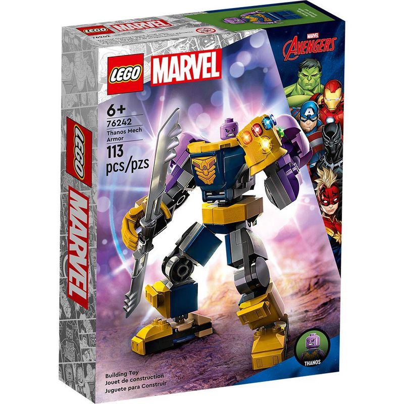 LEGO - Lego Super Heroes Armadura Robótica D Thanos 76242 114piezas