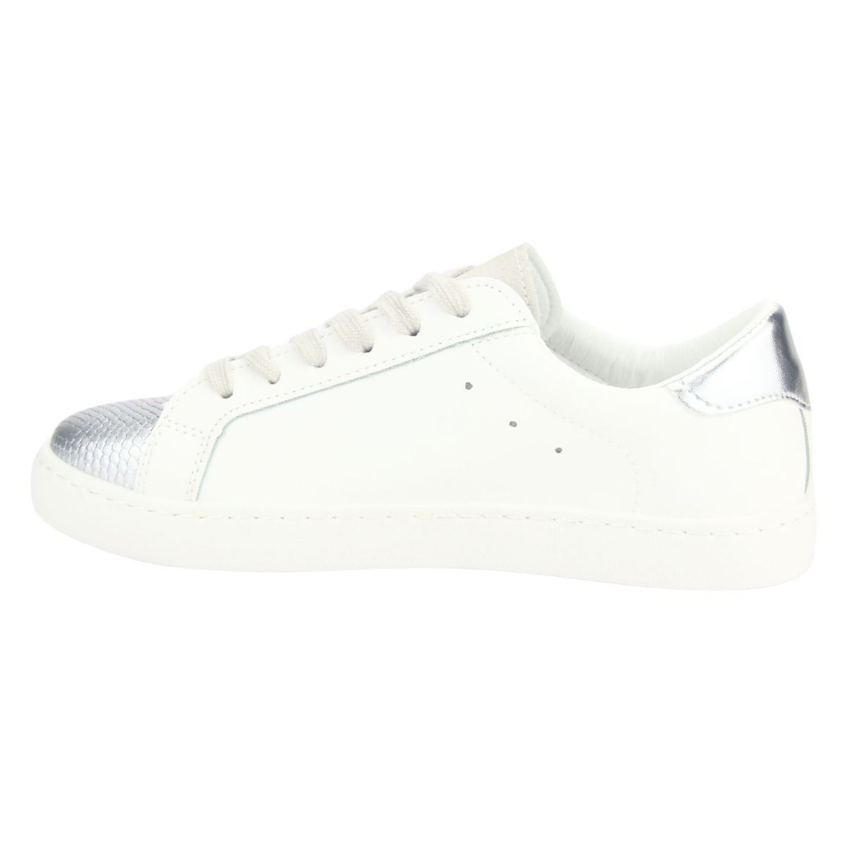 CHALADA - Zapatillas Mujer Plateado Urbano Chalada Goose-1