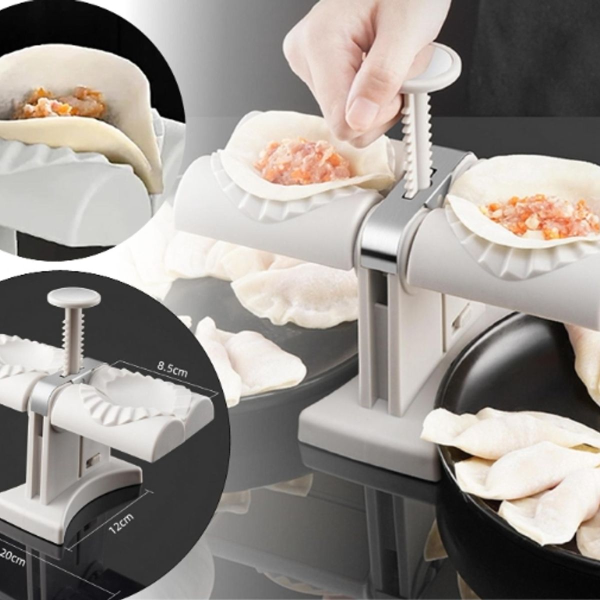 GENERICO - Máquina Prensa Para Empanadas Manual