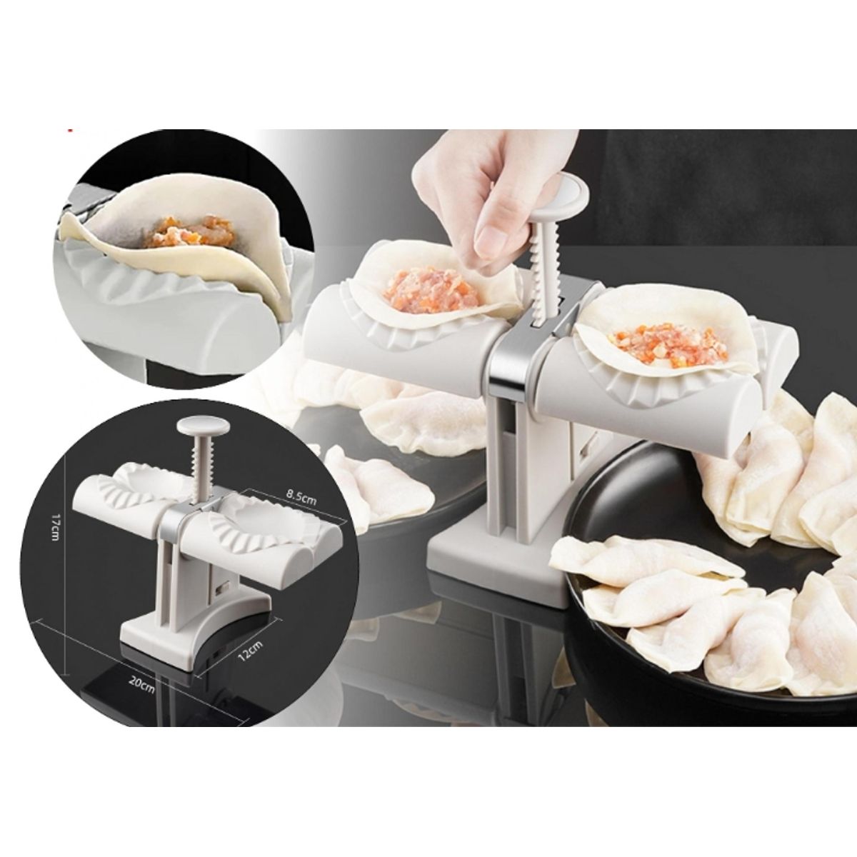 GENERICO - Máquina Prensa Para Empanadas Manual