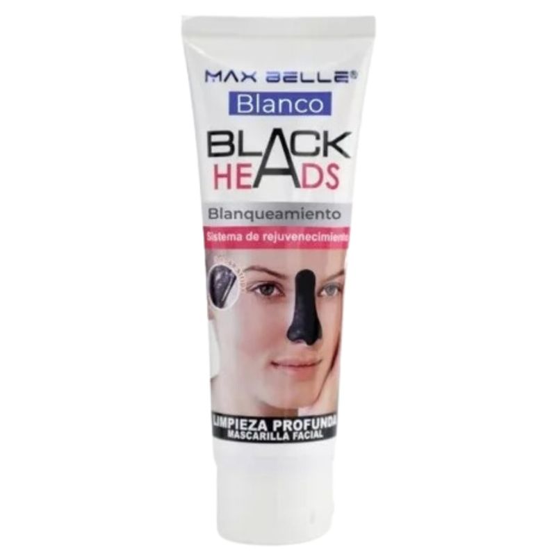 MAX BELLE - Mascarilla Puntos Negros Limpieza Profunda Max Belle 130ml