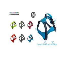 GENERICO - Arnés Tipo Pechera Reforzada Para Perros Talla M Azul