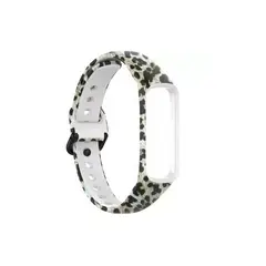 GENERICO - Correa Compatible Samsung Galaxy Fit 2 R220 Diseño 20mm Leop