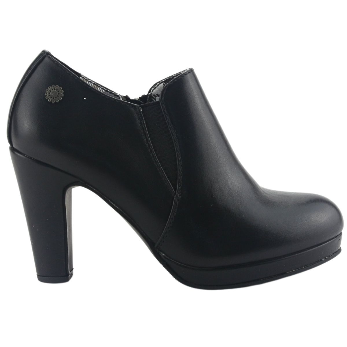 CHALADA - Botin Mujer Negro Casual Chalada Bambina-23