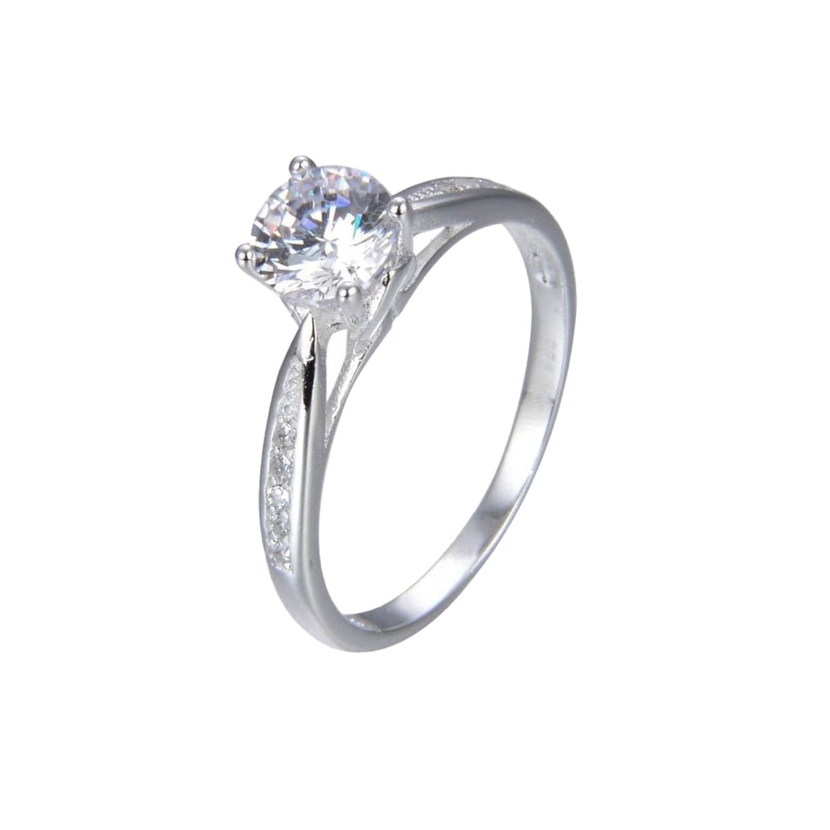 COGGIOLA - Anillo Solitario Tali Plata Fina 925