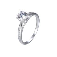 Anillo Solitario Tali Plata Fina 925