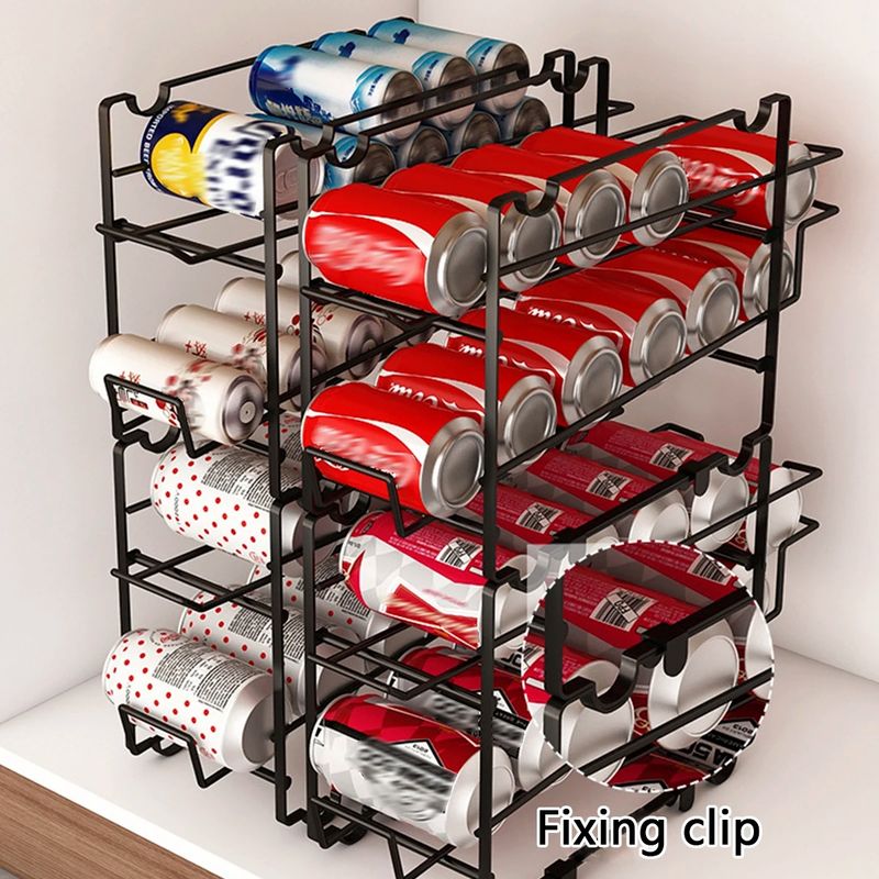 GENERICO - ORGANIZADOR APILABLE DE LATAS DE BEBIDA