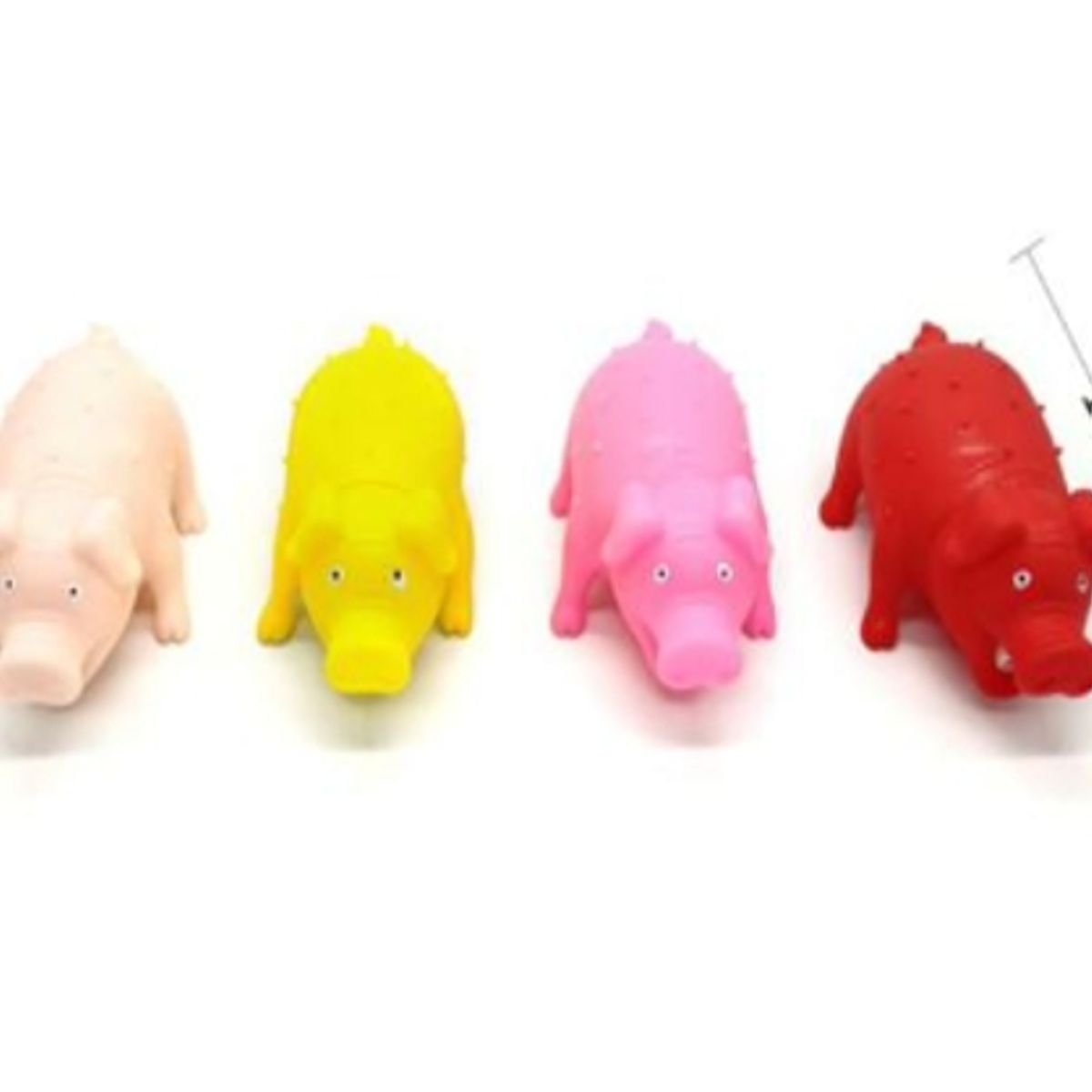 GENERICO - Juguete Para Perros Colores Surtidos Diseño Cerdito 16cm