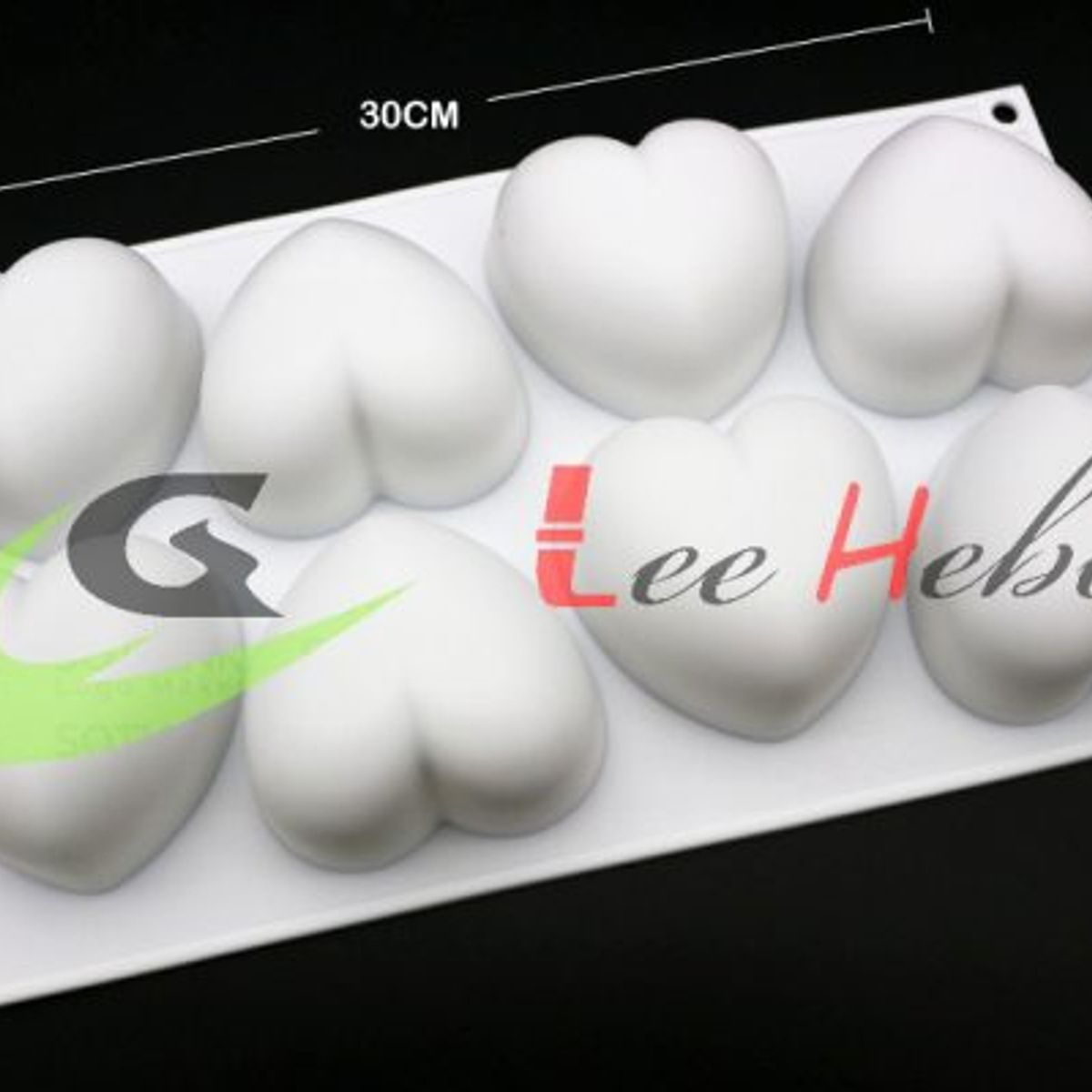 GENERICO - Molde Silicona Reposteria Corazones