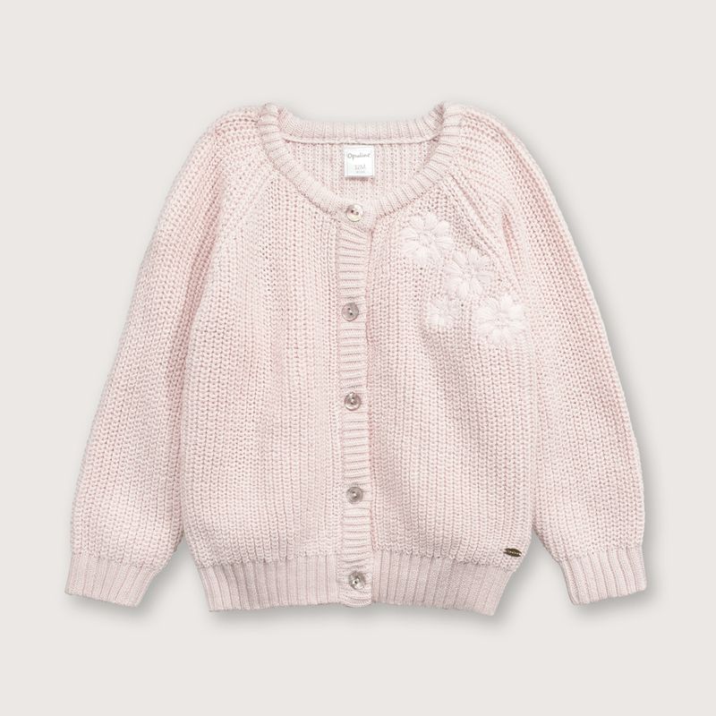 OPALINE - Chaleco Niña Rosa 38487 Opaline