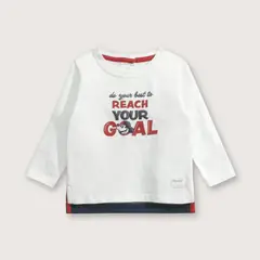 OPALINE - Polera Niño Blanco 38542