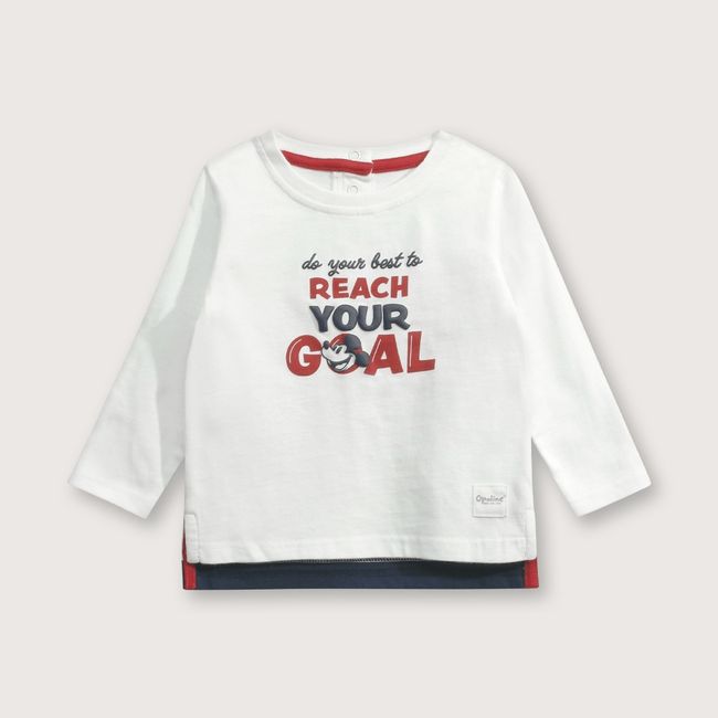 OPALINE - Polera Niño Blanco 38542 Opaline