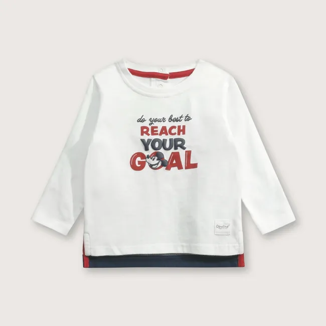 OPALINE - Polera Niño Blanco 38542 Opaline