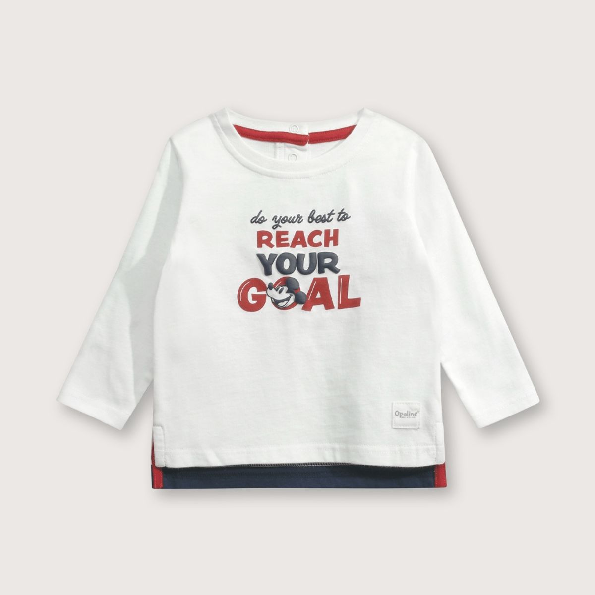 OPALINE - Polera Niño Blanco 38542 Opaline