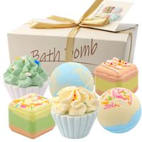 BOMBAS EFERVESCENTES AROMATICAS BAÑO TINA RELAJANTE SPA CAKE CUP