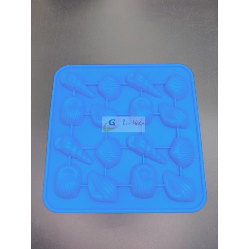 GENERICO - Molde Silicona Para Chocolate Conchas De Mar