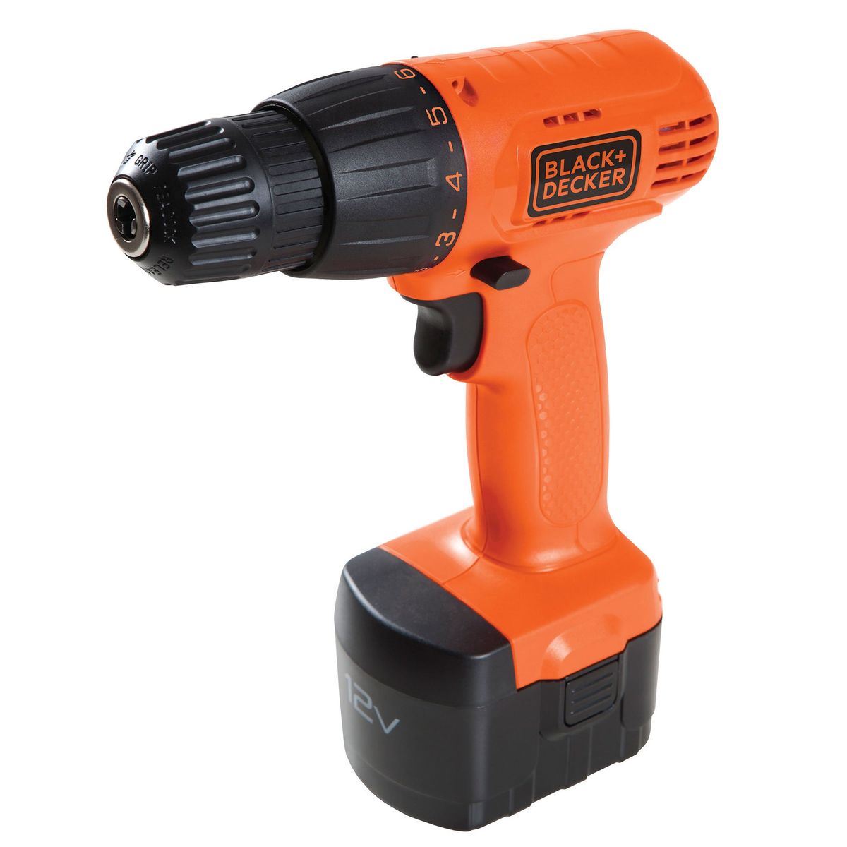 BLACK+DECKER - Kit Taladro atornillador 12V + accesorios BLACK+DECKER CD121K-B2C