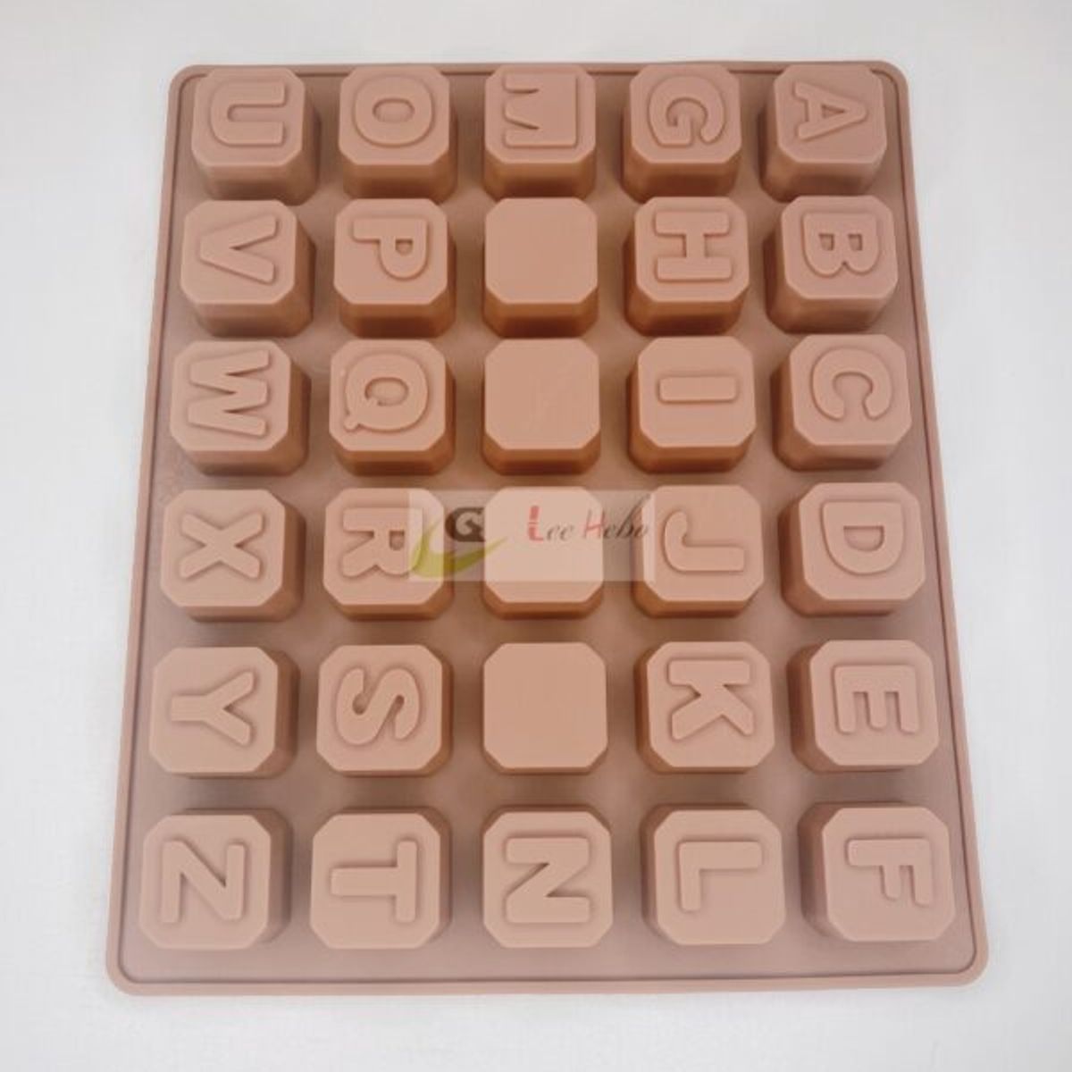 GENERICO - Molde Silicona Para Chocolate Abecedario