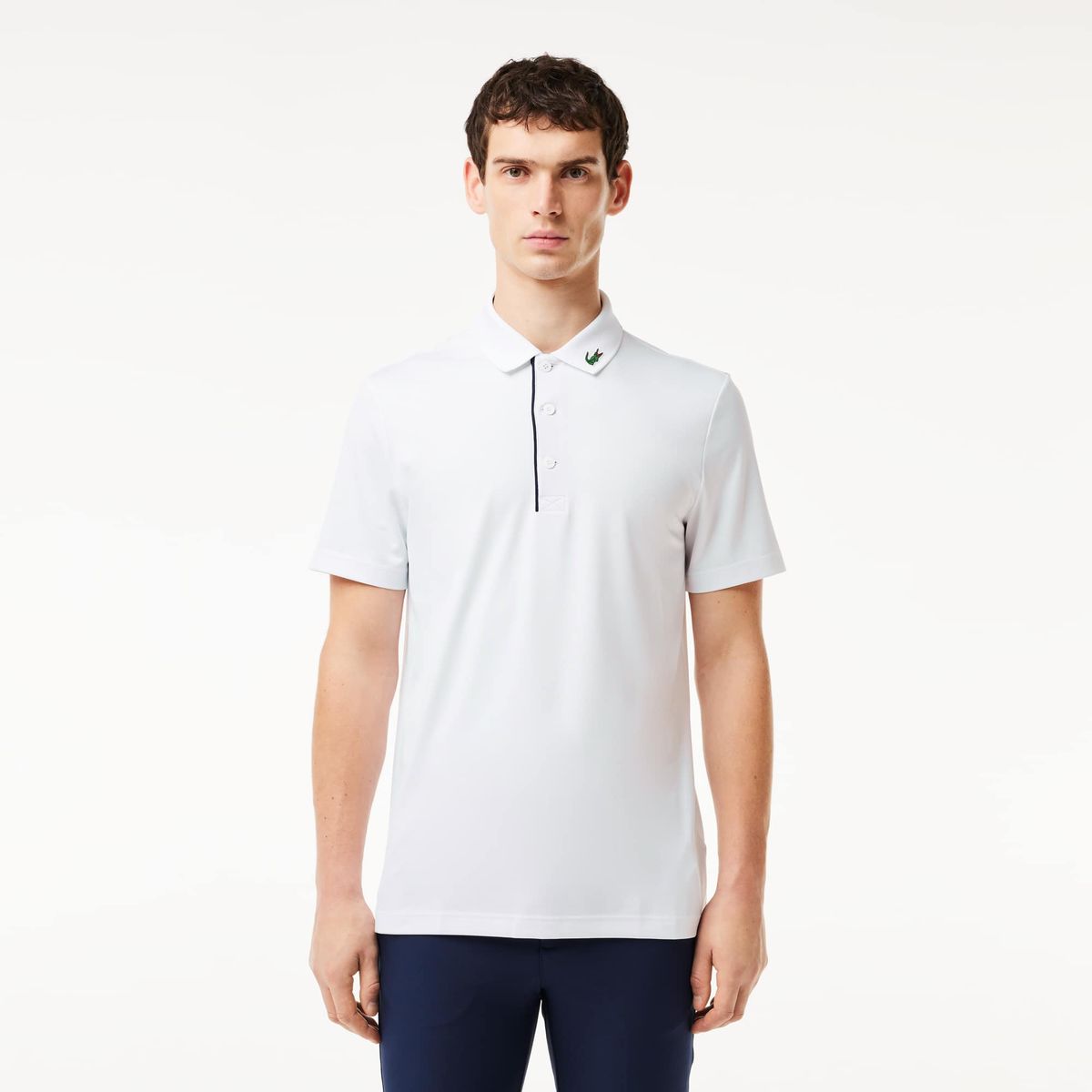 LACOSTE - Polera Polo Lacoste DH3982 Hombre Blanco LACOSTE