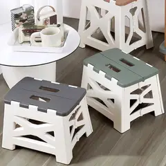 GENERICO - Piso Plegable Taburete Banquito Portátil Escala 31x21x27