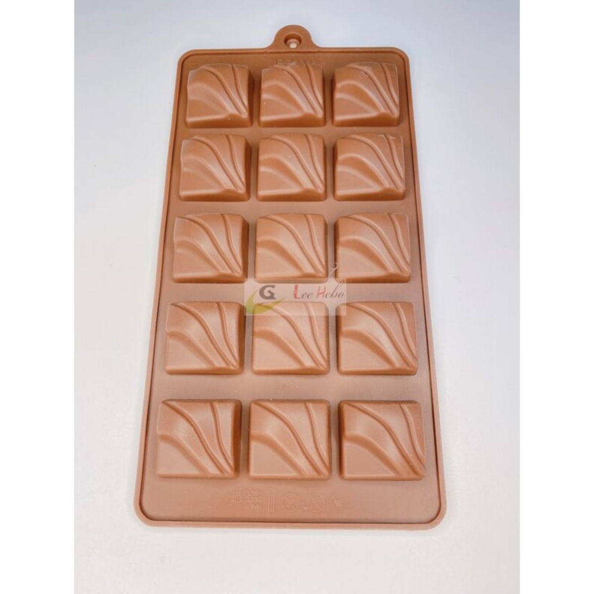 GENERICO - Molde Silicona Para Chocolate Cuadritos Chocolate