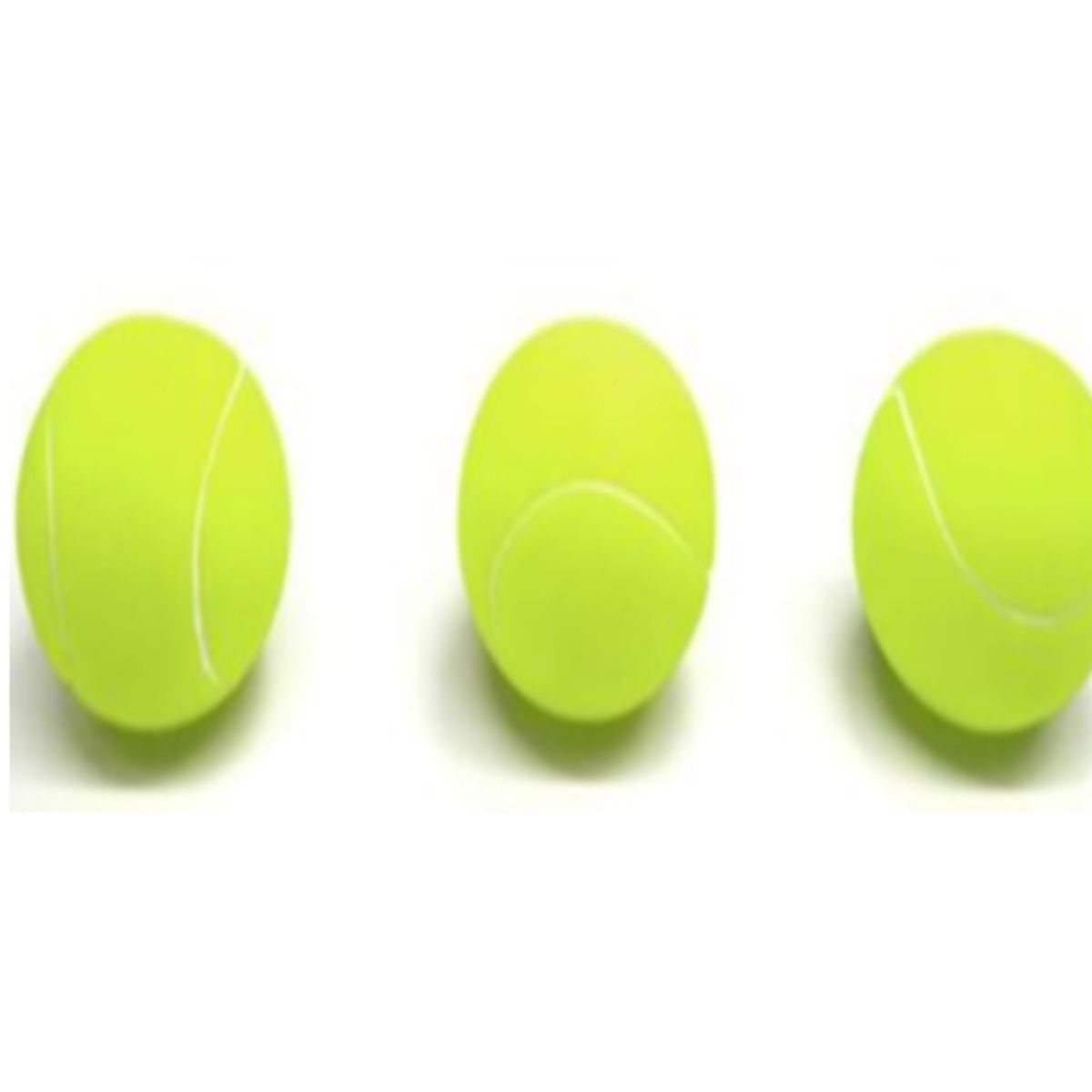 GENERICO - Pelota Juguete Para Perros Diseño Tenis Verde