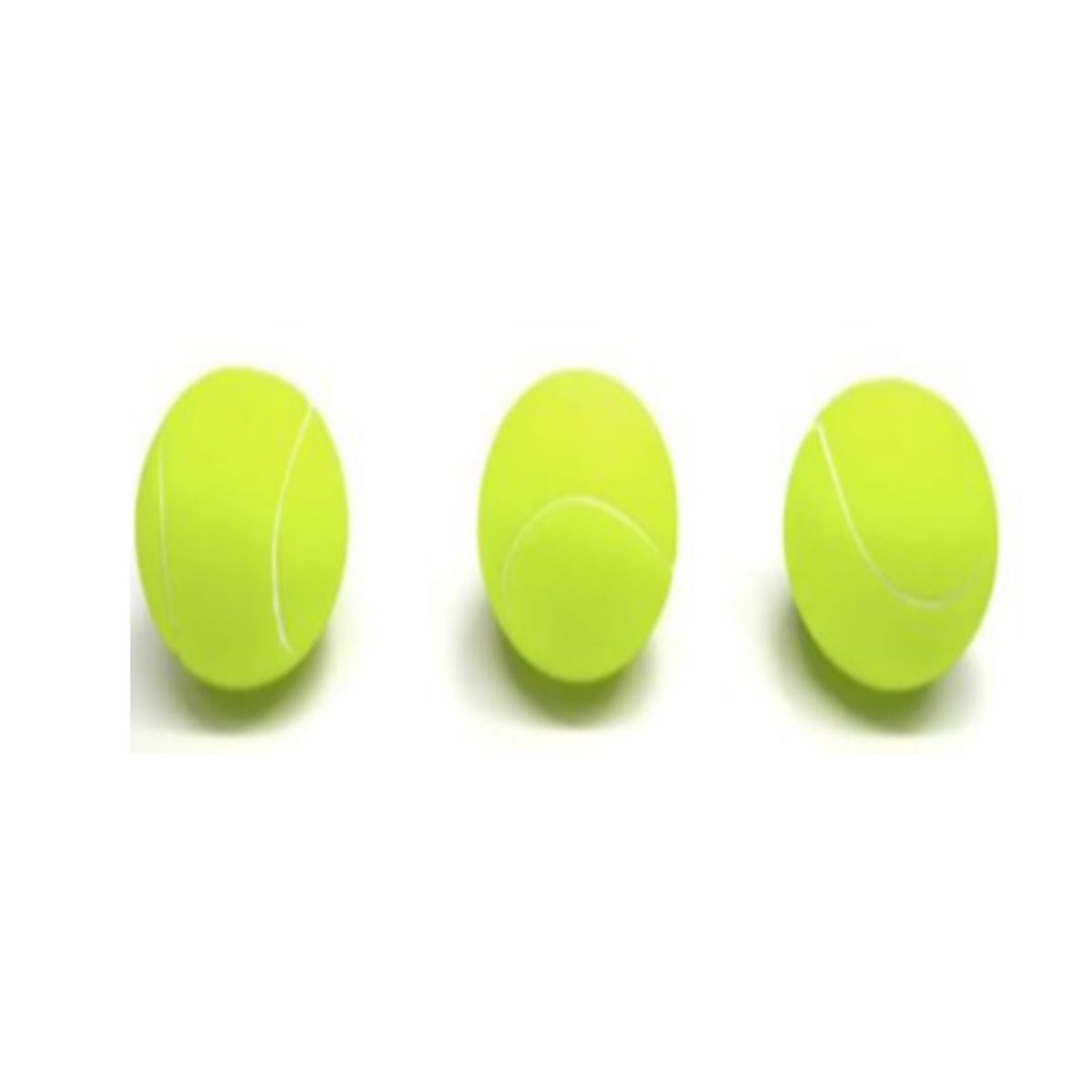 GENERICO - Pelota Juguete Para Perros Diseño Tenis Verde