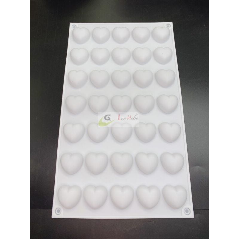 GENERICO - Molde Silicona Para Chocolate Mini Corazones