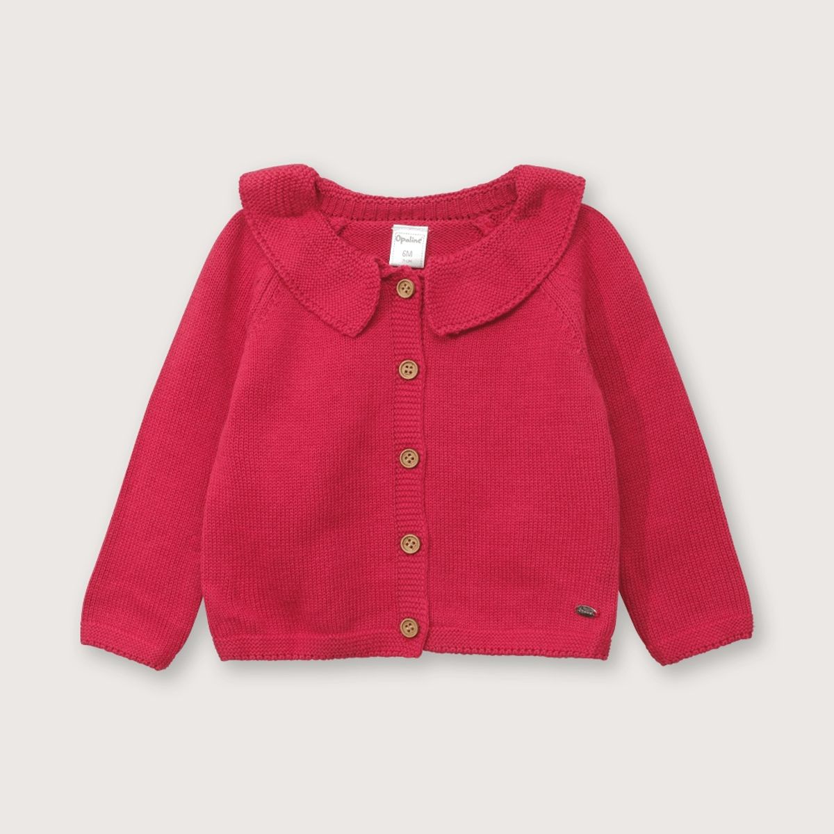 OPALINE - Chaleco Niña Rosa Oscuro 38482 Opaline