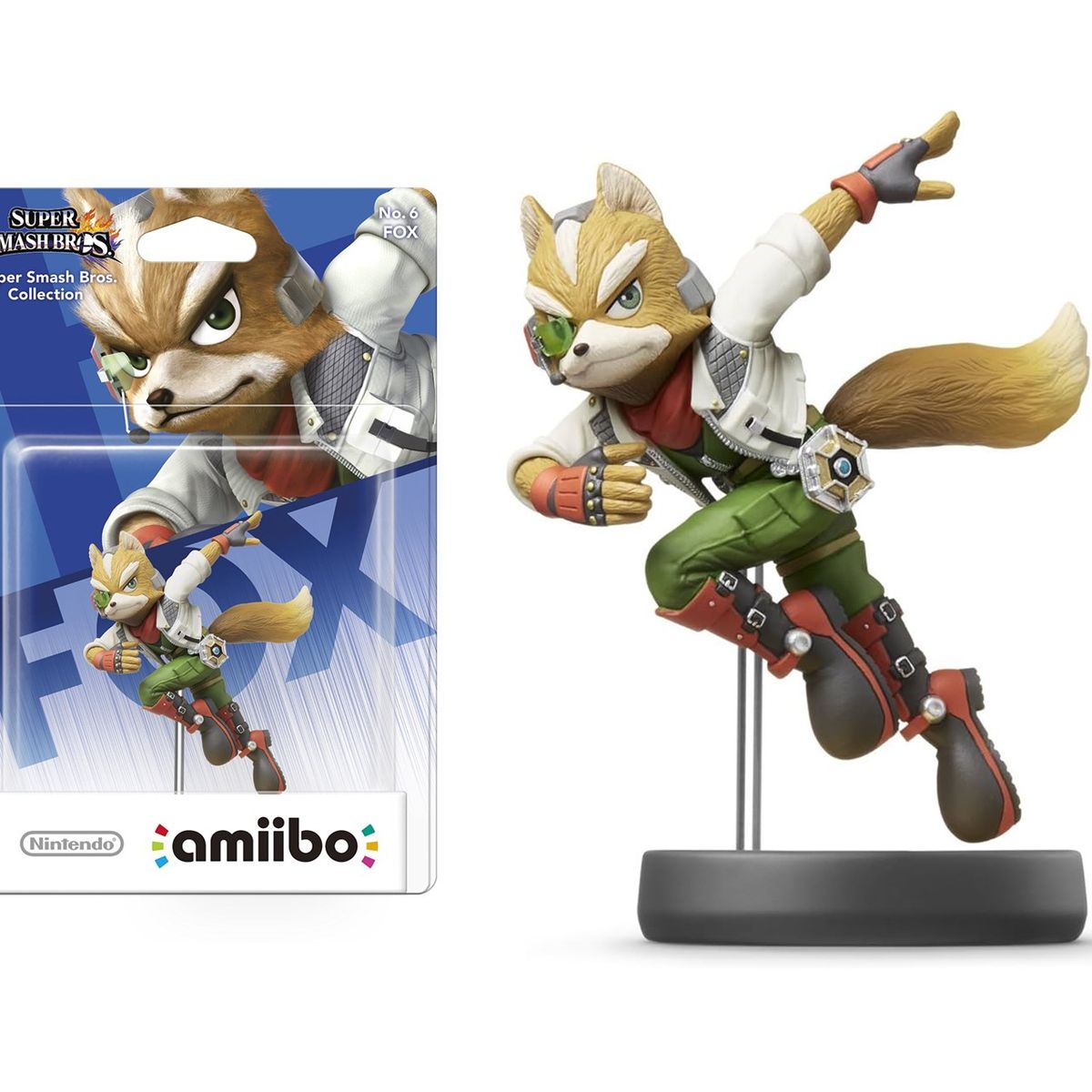 NINTENDO - Amiibo Fox - Colección Super Smash Bros